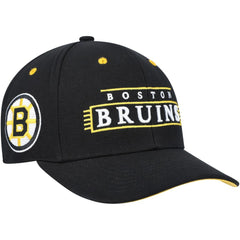 Boston Bruins Mitchell & Ness LOFI Pro Snapback Hat - Black - NHL 200023479