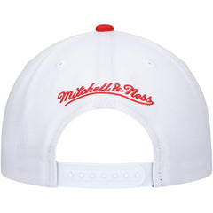 Chicago Bulls Hardwood Classics Core 2-Tone 2.0 Pro Snapback Hat White/Red | Mitchell & Ness Lifestyle