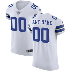 Nike Dallas Cowboys Vapor Untouchable Custom Elite Jersey White