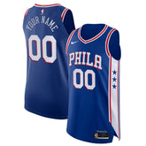 Philadelphia 76ers Custom Authentic Jersey Icon Edition Royal | Nike for sale