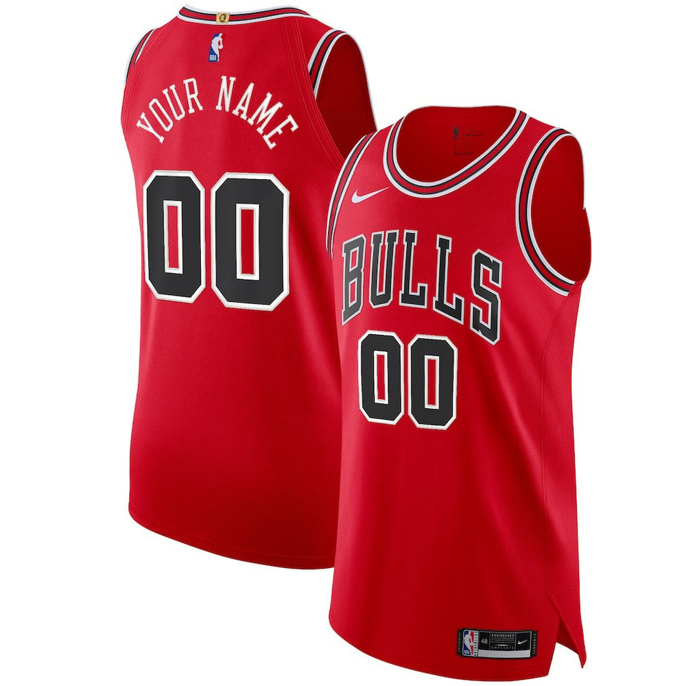 Chicago Bulls Authentic Custom Jersey Red for sale Icon Edition | Nike Near Me