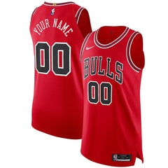 Chicago Bulls Authentic Custom Jersey Red for sale Icon Edition | Nike Near Me