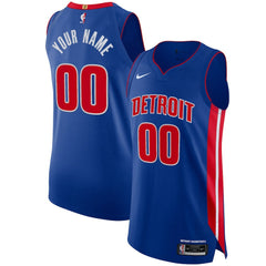 Detroit Pistons Authentic Custom Jersey Blue for sale Icon Edition | Nike discount
