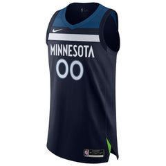 Minnesota Timberwolves Authentic Custom Jersey Navy Icon Edition | Nike outlet