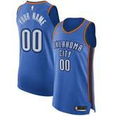 Oklahoma City Thunder Authentic Custom Jersey Blue Icon Edition | Nike US
