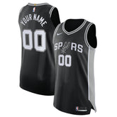 San Antonio Spurs Authentic Custom Jersey Black Icon Edition | Nike online