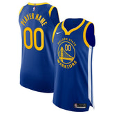 Golden State Warriors 2020/21 Authentic Custom Jersey Blue for sale Icon Edition | Nike Near Me