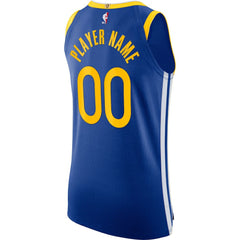Golden State Warriors 2020/21 Authentic Custom Jersey Blue for sale Icon Edition | Nike Near Me