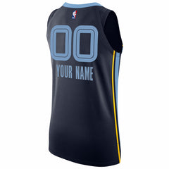 Memphis Grizzlies 2020/21 Authentic Custom Jersey Navy Icon Edition | Nike outlet
