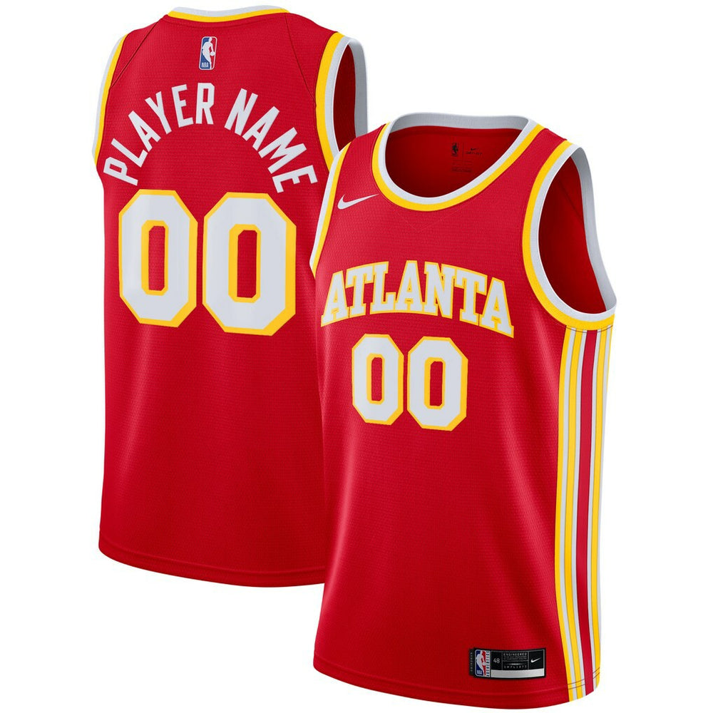 Atlanta Hawks 2020/21 Swingman Custom Jersey Icon Edition Red | Nike online