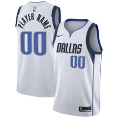 Dallas Mavericks 2020/21 Swingman Custom Jersey for sale Association Editi- White | Nike discount