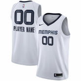 Memphis Grizzlies 2020/21 Swingman Custom Jersey Association Edition White | Nike Near Me