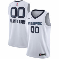 Memphis Grizzlies 2020/21 Swingman Custom Jersey Association Edition White | Nike Near Me