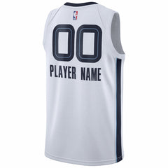 Memphis Grizzlies 2020/21 Swingman Custom Jersey Association Edition White | Nike Near Me
