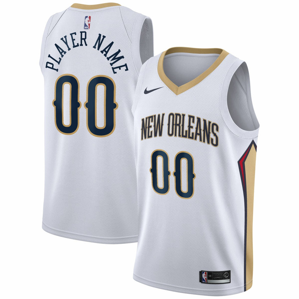 New Orleans Pelicans 2020/21 Swingman Custom Jersey Association Edition White | Nike discount