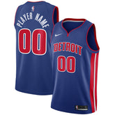 Detroit Pistons Swingman Custom Jersey Blue for sale Icon Edition | Nike for sale