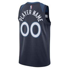 Minnesota Timberwolves Swingman Custom Jersey Navy Icon Edition | Nike online
