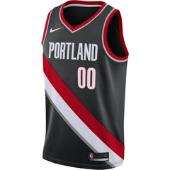 Portland Trail Blazers Swingman Custom Jersey Black Icon Edition | Nike for sale