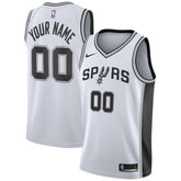 San Antonio Spurs Custom Swingman Jersey White Association Edition | Nike Lifestyle