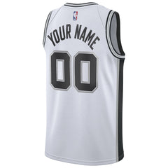 San Antonio Spurs Custom Swingman Jersey White Association Edition | Nike Lifestyle