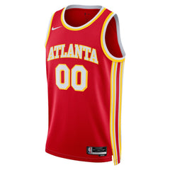 Atlanta Hawks Unisex Swingman Custom Jersey Red Icon Edition | Nike