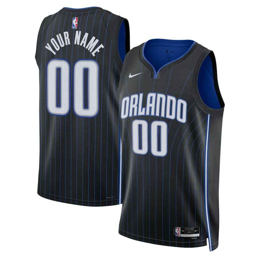 Orlando Magic Unisex Swingman Custom Jersey Black Icon Edition | Nike US
