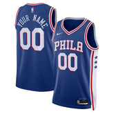 Philadelphia 76ers Unisex 2022/23 Swingman Custom Jersey Royal Icon Edition | Nike online