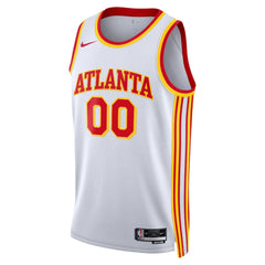 Atlanta Hawks Unisex Swingman Custom Jersey White Association Edition | Nike discount