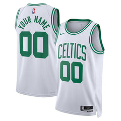 Boston Celtics Unisex Swingman Custom Jersey White Association Edition | Nike Near Me