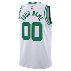 Boston Celtics Unisex Swingman Custom Jersey White Association Edition | Nike Near Me