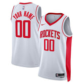 Houston Rockets Unisex Swingman Custom Jersey White Association Edition | Nike