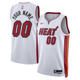 Miami Heat Unisex Swingman Custom Jersey White Association Edition | Nike US