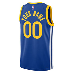 Golden State Warriors Unisex Swingman Custom Jersey Royal for sale Icon Edition | Nike Near Me