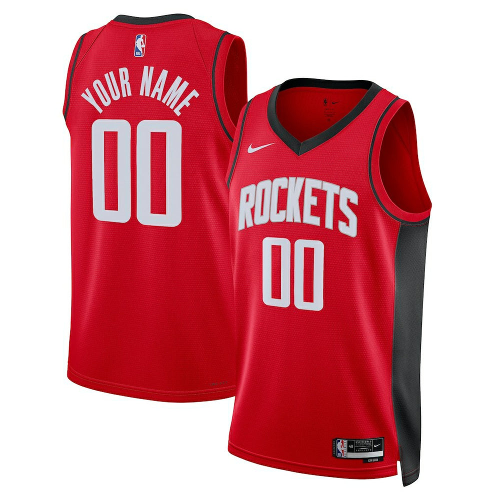 Houston Rockets Unisex Swingman Custom Jersey Red Icon Edition | Nike