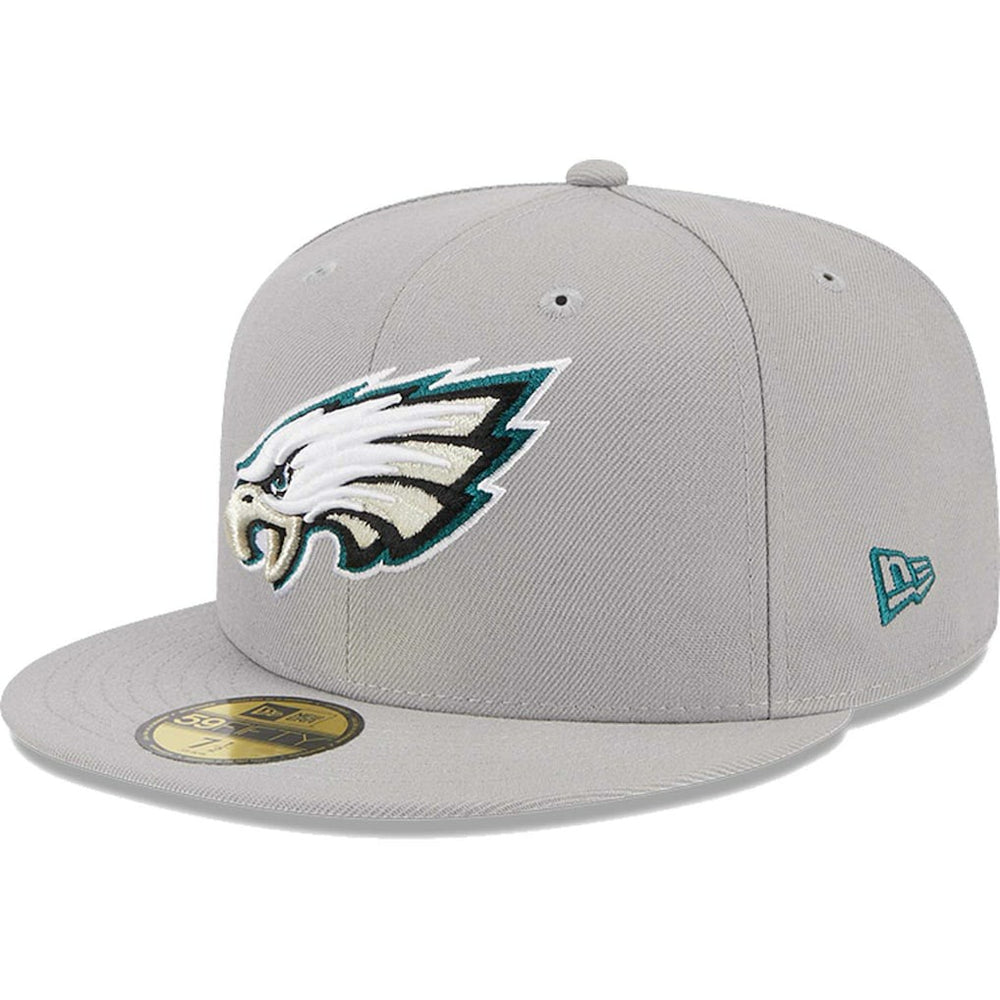Philadelphia Eagles New Era Omaha 59FIFTY Fitted Hat Gray