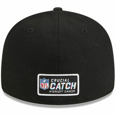 Cincinnati Bengals New Era 2023 NFL Crucial Catch Low Profile 59FIFTY Fitted Hat Black