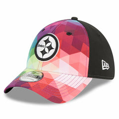 Pittsburgh Steelers New Era 2023 NFL Crucial Catch 39THIRTY Flex Hat Pink