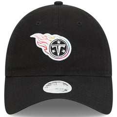 Tennessee Titans New Era Women's 2023 NFL Crucial Catch 9TWENTY Adjustable Hat Black