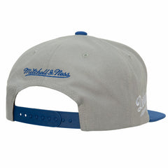 Los Angeles Dodgers Mitchell & Ness Cooperstown Collection Away Snapback Hat - Gray - Mitchell & Ness Lifestyle