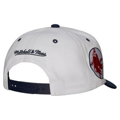 Boston Red Sox Mitchell & Ness Cooperstown Collection Pro Crown Snapback Hat - White - Mitchell & Ness Sale