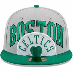Boston Celtics Tip-Off Two-Tone 59FIFTY Fitted Hat Gray/Kelly Green | New Era Near Me