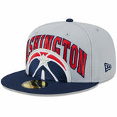 Washington Wizards Tip-Off Two-Tone 59FIFTY Fitted Hat Gray/Navy | New Era Lifestyle