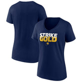 Indiana Pacers Women's Team Pride V-Neck T-Shirt Navy