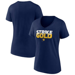 Indiana Pacers Women's Team Pride V-Neck T-Shirt Navy