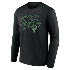 Milwaukee Bucks Team Pride Long Sleeve T-Shirt Black