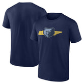 Memphis Grizzlies Announcer T-Shirt Navy