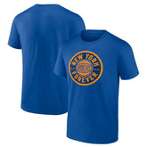 New York Knicks Huddle T-Shirt Blue