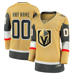 Vegas Golden Knights Fanatics Women's Home Breakaway Custom Jersey - - NHL 200029976