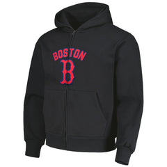Boston Red Sox PLEASURES Opening Day Full-Zip Hoodie - Black - MLB Discount