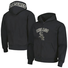 Chicago White Sox PLEASURES Opening Day Full-Zip Hoodie - Black - MLB Discount